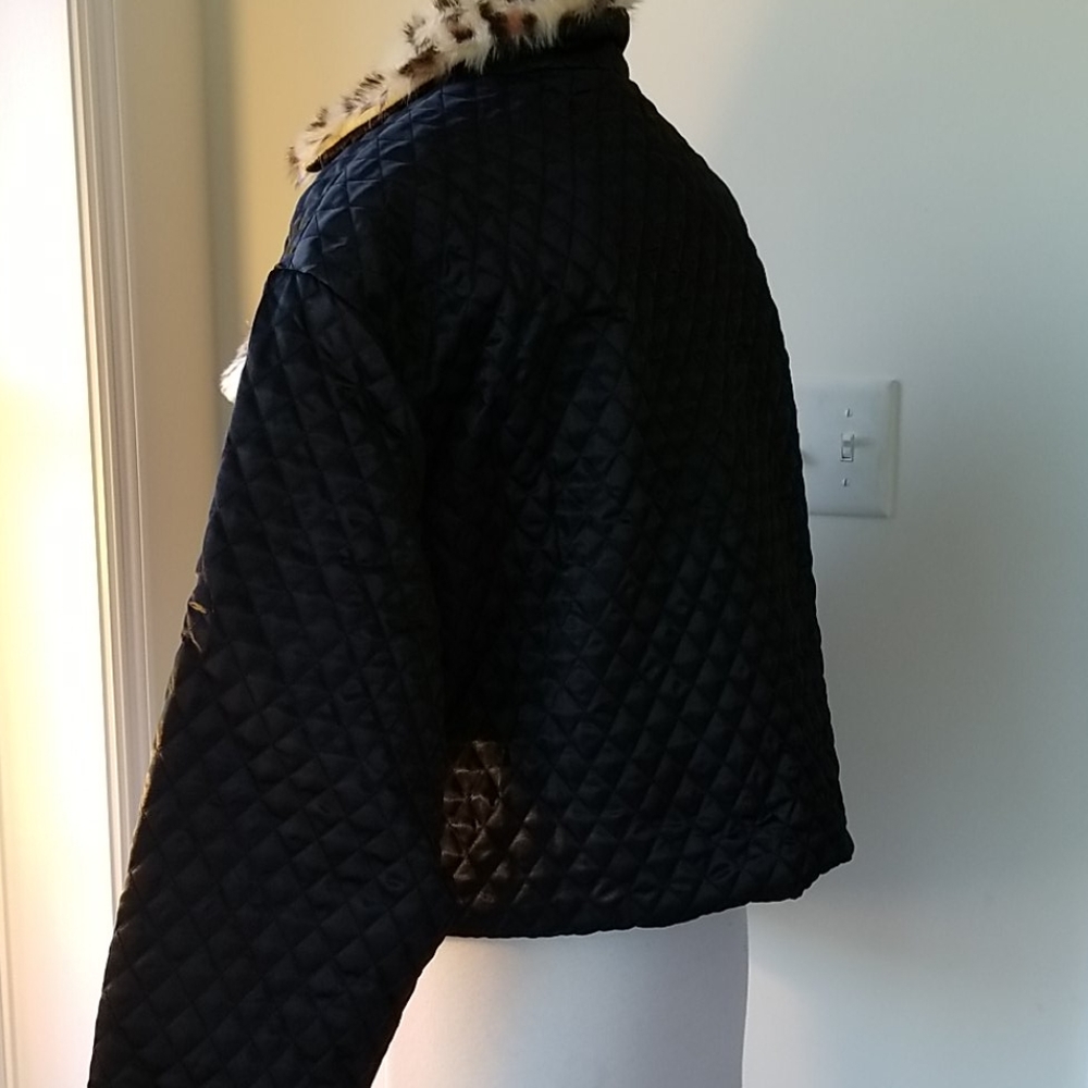 ⭐Great Jacket CURRENT MOOD Satin Jacket larger size 🌺🌺🌺 - Picture 3 of 10